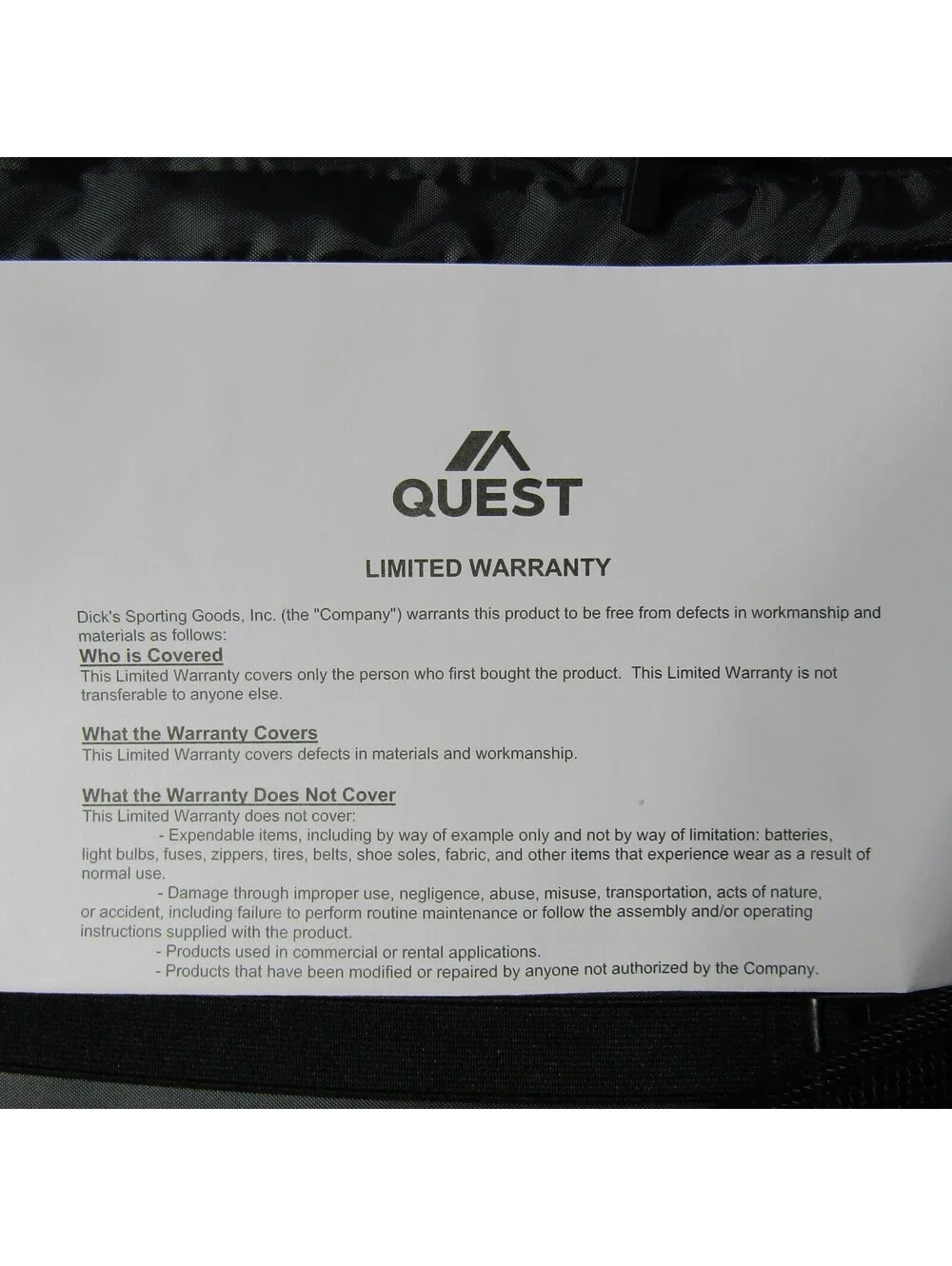 NWT Quest Adventure 35L Travel Backpack Blue